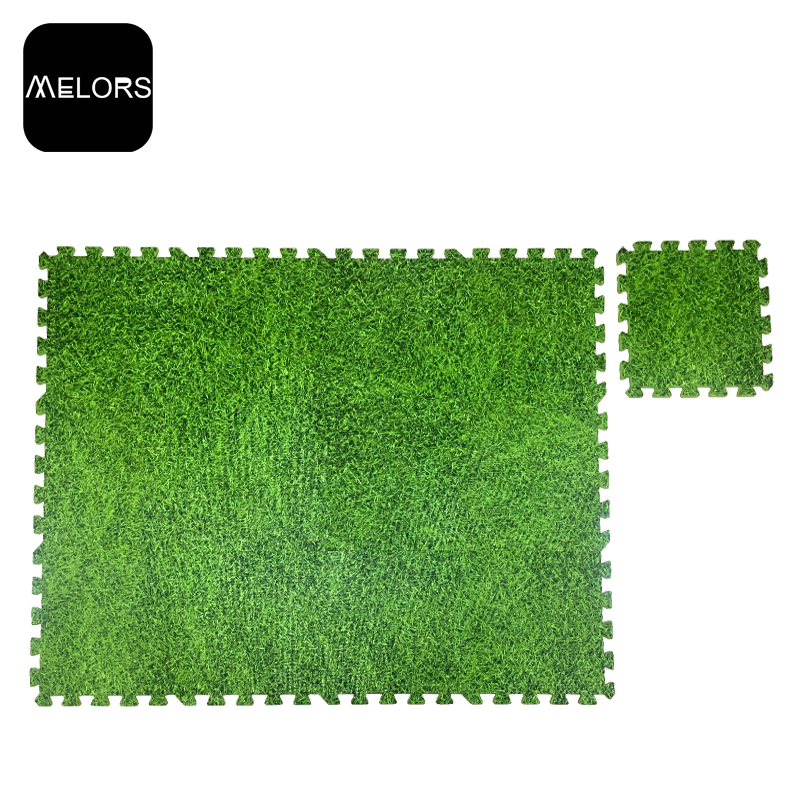 Grass Printing Interlocking EVA Foam Puzzle Mat