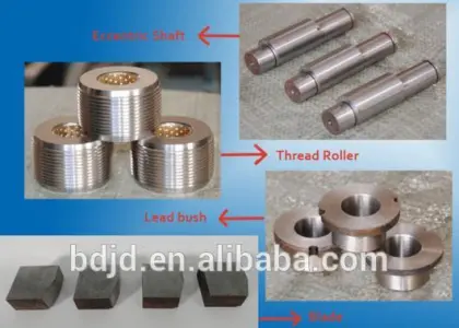 construction machines rebar threading thread rolling rebar thread rolling machine