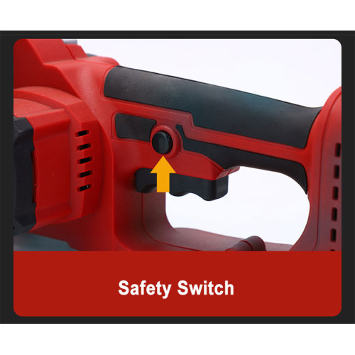 Instalação e ajuste Chainsaw sem fio profissional