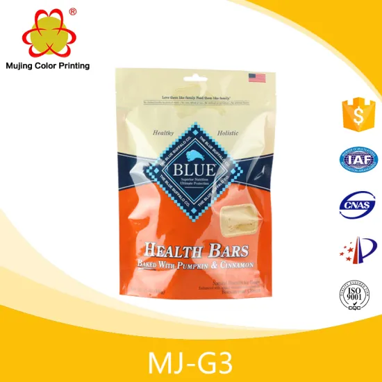 Various Sizes Custom Resealable Plastic Bags With Bottom Gusset for Food