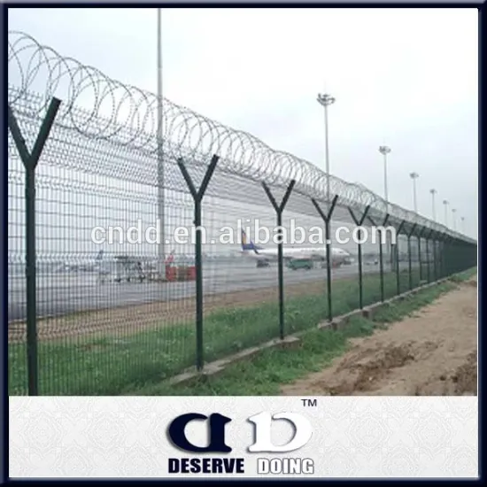 50*100 mesh fence for airport security and boundary wall