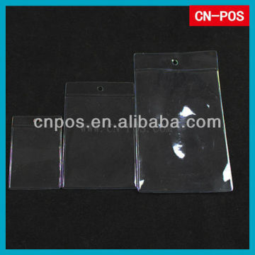 supermarket pvc name card holder for displaying