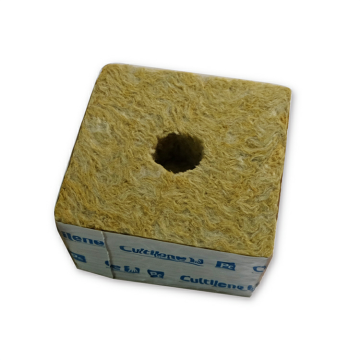 Pertanian Hydroponic Rock Wool Grow Cubes