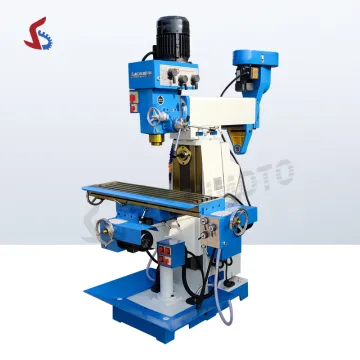 Low Cost Manual Milling Machine ZX7550 Universal with Slotting Head