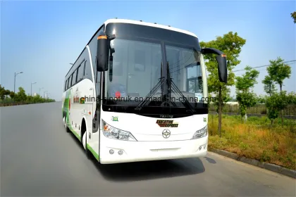 Professional Supply Long Coach Luxury Tourist Bus City Bus of 6 Wheels