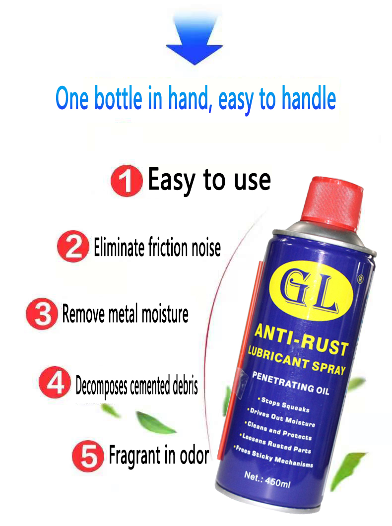 All Purpose Anti Rust Lubricant Spray