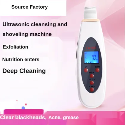 Ultrasonic Ion Exfoliator Device for Black Head Removal