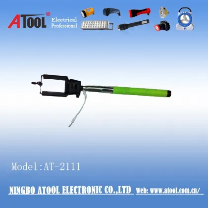 Wired Selfie Monopod cable pole take photo