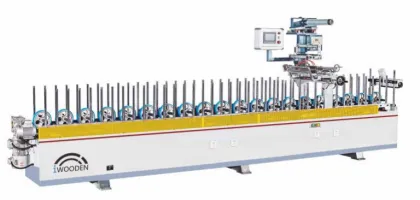 Horizontal wrapping machine profile wrapping machine