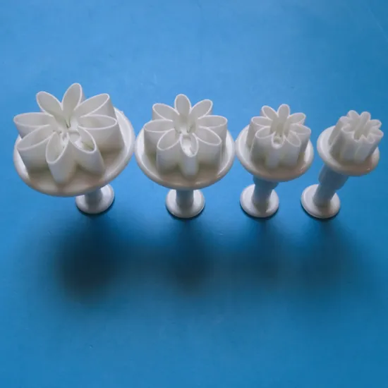 Plastic Cake Cookie Decoration Mould Press