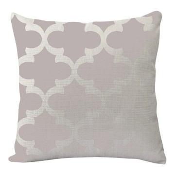 pillow cover sofa checkered texture pillowcase home