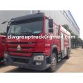 HOWO 4X2 8CBM Fire Fighting Truck