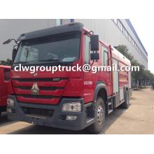HOWO 4X2 8CBM Fire Fighting Truck