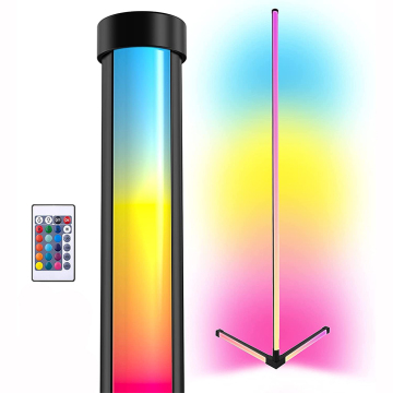 2022 Kolor LED zmieniający kolor narożny światło: Lampa narożna RGB