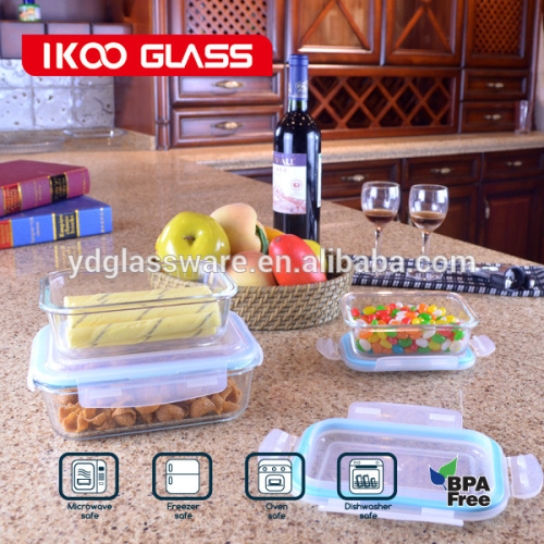 400ml High Quality Glass Food Storage Container Lunch Box Microwave Glass  Bowl Glass Bakeware - China Glass Bakeware and Glass Crisper price