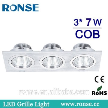 Ronse 3 years warranty ceiling suspended led grille light(RS-2101-3(C))