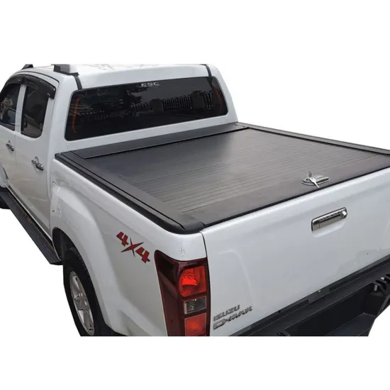 High quality dmax tonneau cover 4x4 roller shutter tonneau bed cover tonneau cover Hilux vigo