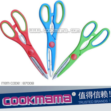 8" kitchen scissors with plastic handle