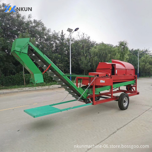 Gasoline-Powered Automatic Peanut Picker Machine for Farm Use