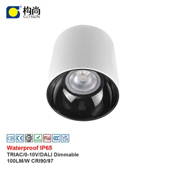 IP65 Waterproof Suspended Pendent Lamp COB LED - 8W to 72W Surface Mounted Downlight
