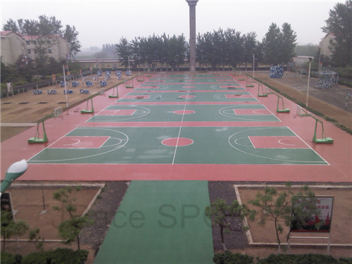 Spu Basketball Court Flooring Material High Quality Spu Basketball