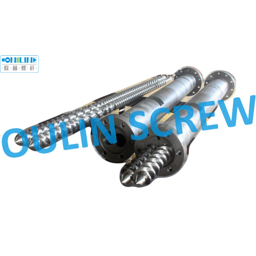 Kraussmaffei Kmd75-26 Twin Parallel Screw Barrel for Sheet