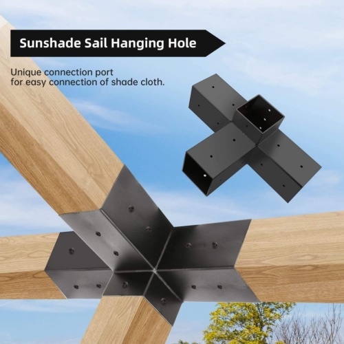 Durable Hardware Bracket for Pergola
