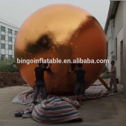 inflatabale large golden egg for advertising