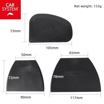 3PC Car System Putty Rubber Scraper Set for Auto Body Repair