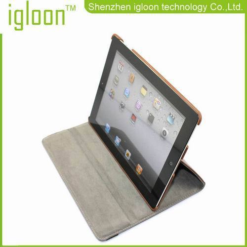 High Quality 360 Degree Rotation Protector Leather Case Cover For Ipad2 The New Ipad And Ipad4 
