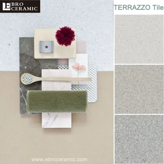2017 Latest design rustic tarrazzo floor tile for building material 600x600mm