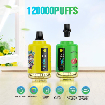 ATVS 120000 120K впръсквания Shisha Hookah Еднократна вейп