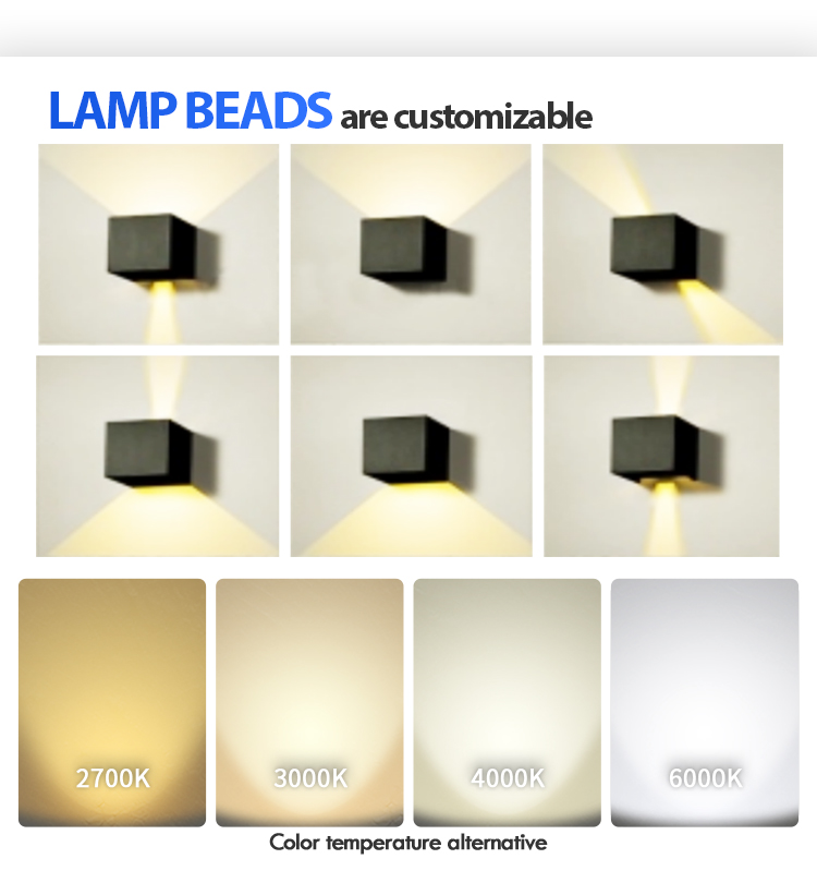 Black Led Wall Lights