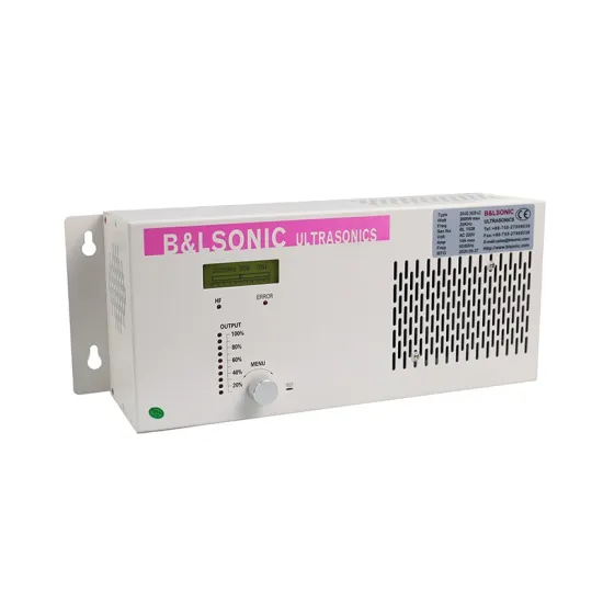 Digital Titanium Horn Booster Transducer for Food Cutting Machines: Round and Square Cakes with Jelly Tops