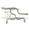 Focus Ford Focus Ford ST225 3 ″ Sistema di scarico Catback 04-11 con doppia punta di scarico