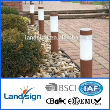 Color changing led solar garden tube light for garden/home decorations led landscape light/led solar bollard light