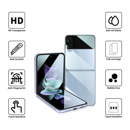 Samsung Galaxy Z Flip 4 Protecteur d'écran d'hydrogel