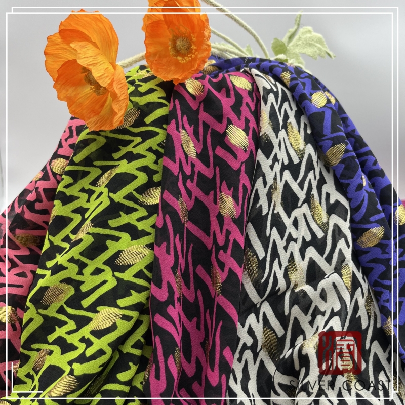 Polyester Twist Chiffon