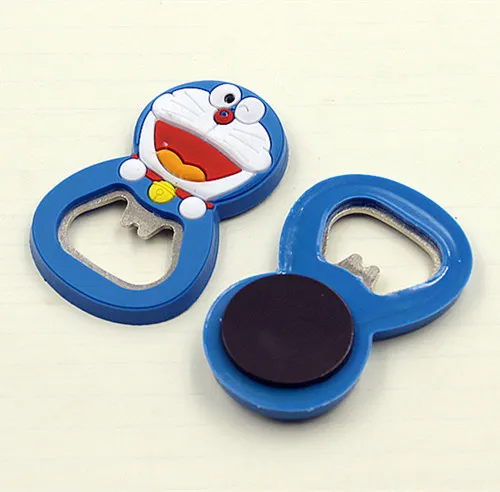 Promotional PVC Bottle Opener with magnet