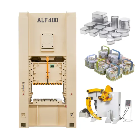 CNC Stamping Machine for Customizable Candy Gift Metal Box Pencil Box Production Line