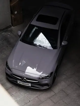 Glossy Wild Dove Grey Car Wrap