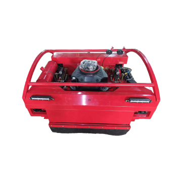 CE Approved All Terrain Rubber Track Remote Control Lawn Mower