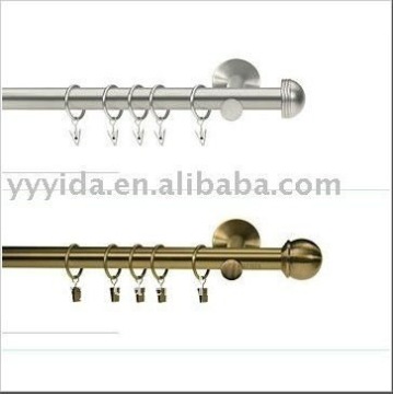 Metal curtain pole, curtain rod, curtain tube