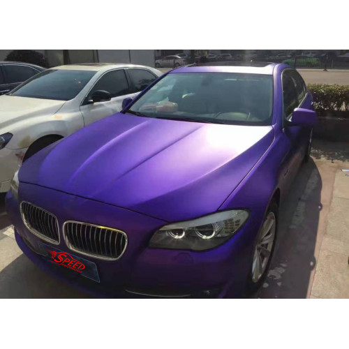 Matte Chrome Purple Car Vinyl Wrap Film