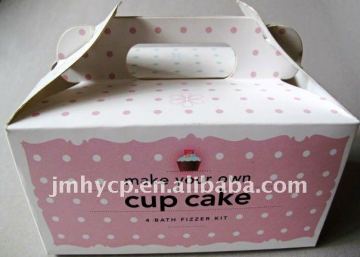 2015 top sale high quality manship cute paper cupcake box,boxes for cake,custom cake boxes