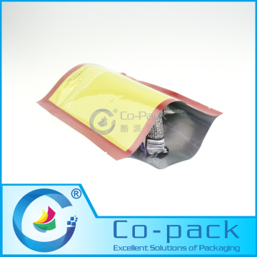 Stand up Tea Bag with Pouch Zipper/ Aluminium Foil Zipper Bag