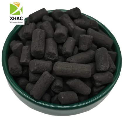 Impregnated KOH Activated Charcoal Pellets For H2S Removal