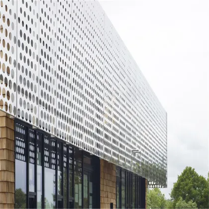 Architectural Aluminum Cladding Perforated Panels