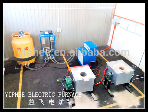 Electric Coreless Induction Melting Furnace for Iron Scrap