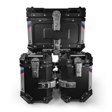 3 -PCS Set ODM 45L/36L من سبيكة الألومنيوم سبيكة - مربعات ومربعات جانبية للدراجات النارية